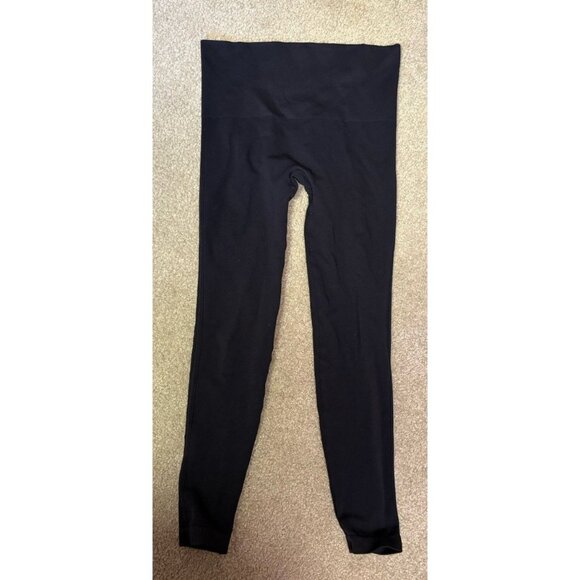 Assets by Spanx Women's Ponte Shaping Leggings Black Size Large - Picture 1 of 5